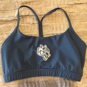 Darc Sport Navy Blue Racerback Sports Bra